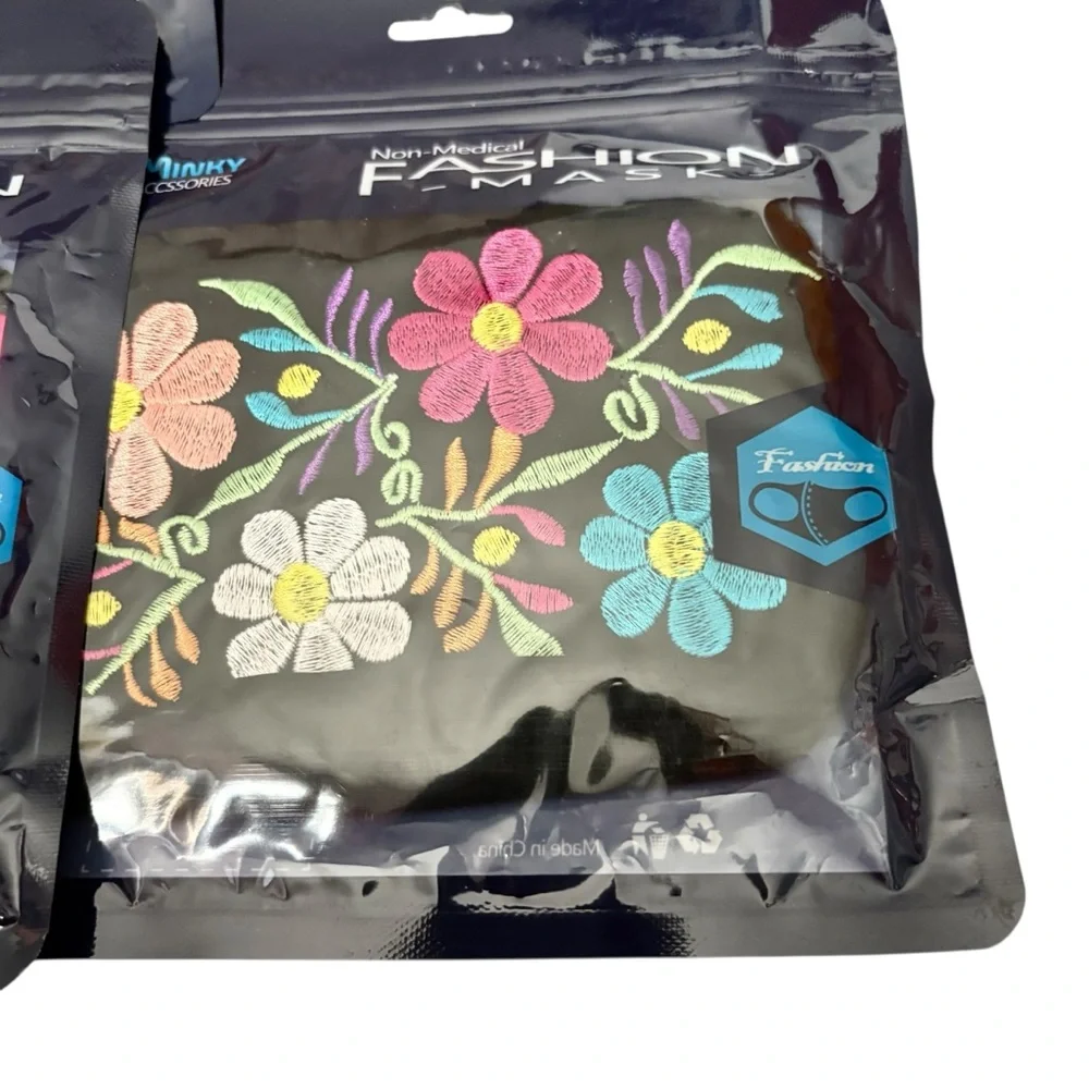 Minky Accessories NWT set of 7 fashion face masks